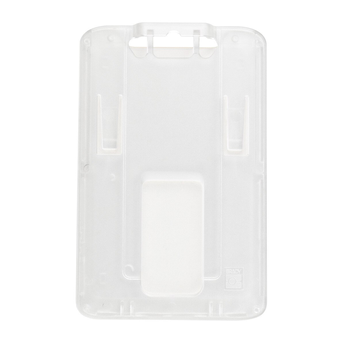 brady 1840-6640 badge holder back